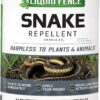 Liquid Fence Snake Repellent Granules, Safe Around Kids and Pets When Used & Stored as Directed, Keep Snakes Out of Garden, Patio and Backyard, 2 lb