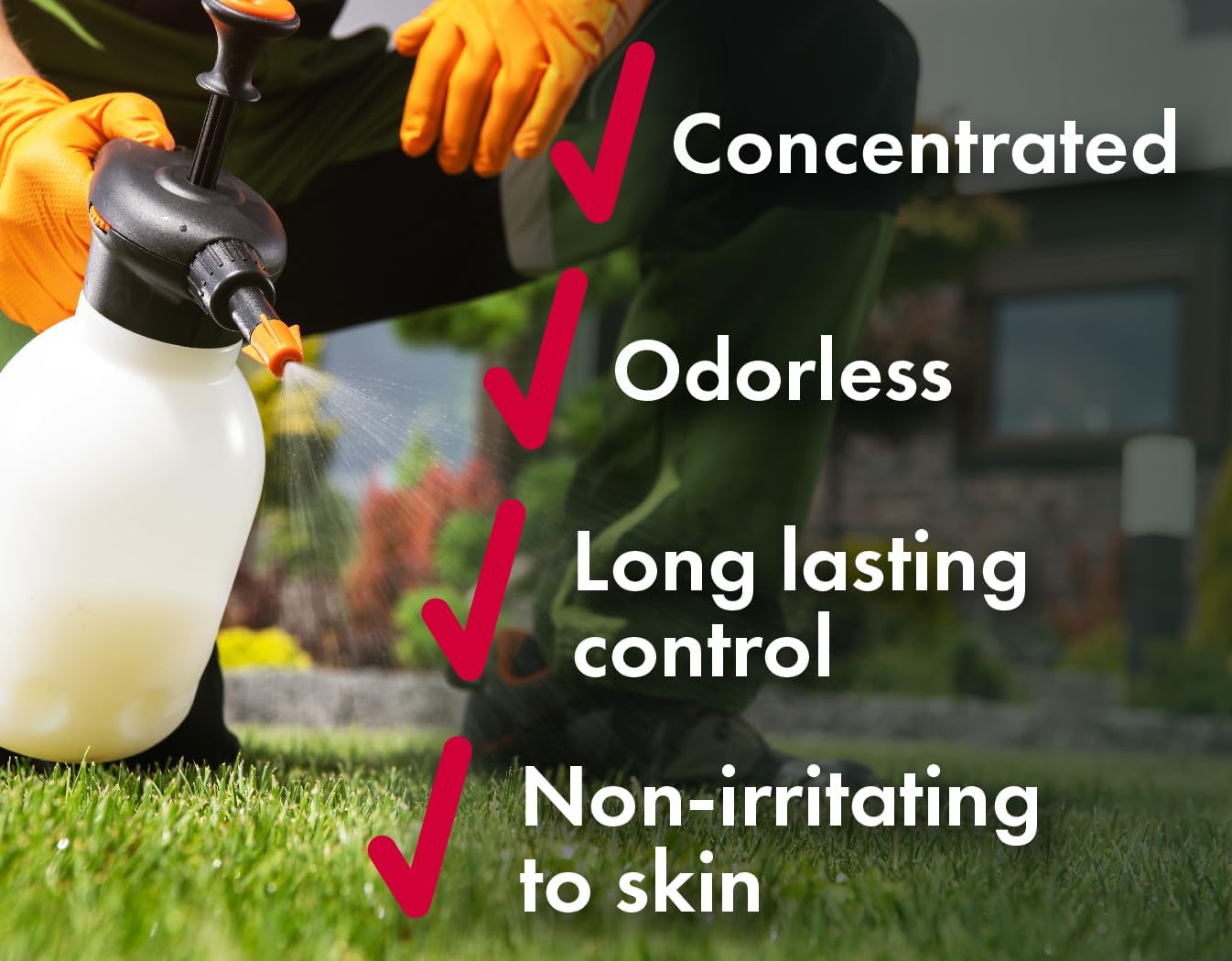 Liquid Harvest 7.9% Bifenthrin Insecticide - Gallon - (Compare to Leading Brands) – Professional Insect Control - Kills on Contact - Fire Ants, Ticks & More8