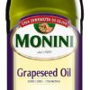 Monini Premium Extract Grapeseed Oil | Italian Imported | Perfect for Grilling and Cooking | 33.8oz