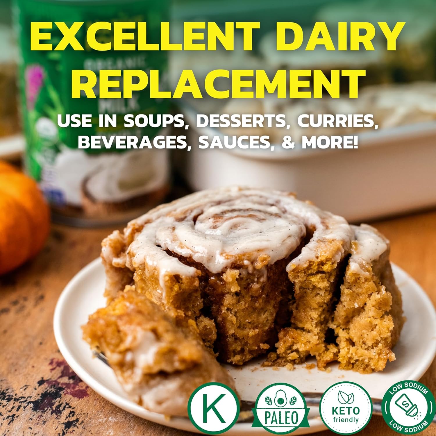 Native Forest Organic Unsweetened Coconut Milk, Canned Coconut Milk, No Guar Gum, Non-GMO Project Verified, USDA Organic, Simple, 13.5 Fl Oz (Pack of 12)9