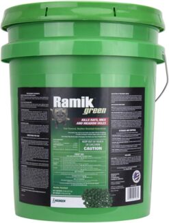 Neogen Ramik Green Fish Flavored Weather Resistant Rodenticide Pellets, 20-Pound bucket