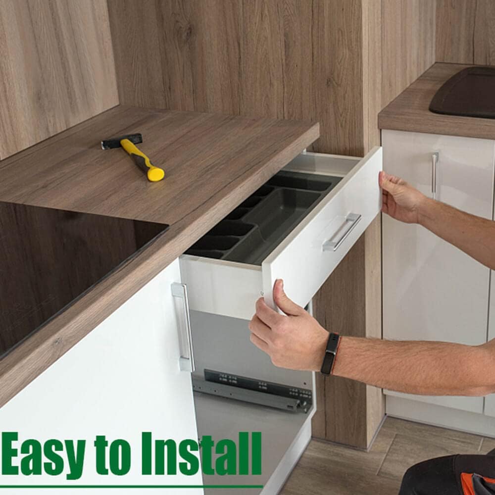 OCG Undermount Drawer Slides 18 inch (6 Pairs), Full Extension Soft Close Concealed Drawer Runners, Come with Mounting Screws and Brackets4