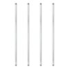 PIPE DECOR PDG P1X60-4 1 in. x 5 ft. Galvanized Steel Pipe (4-Pack)