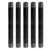 PLUMBFLEX 3472PBL-5 3/4 in. x 72 in. Black Steel Pipe (5-Pack)