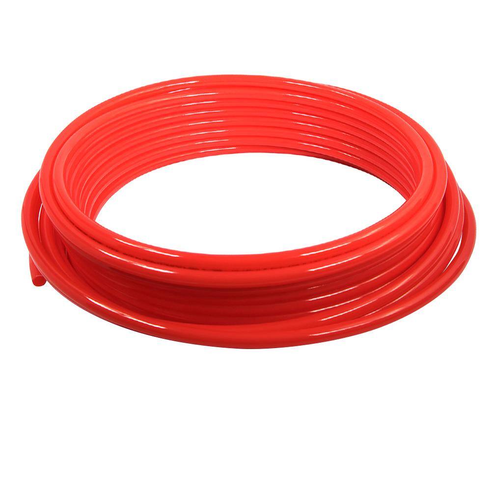 PLUMBFLEX POBR38100 3 8 in. x 100 ft. PEX-B Tubing Oxygen Barrier Radiant Heating Pipe in Red PLUMBFLEX POBR38100 3/8 in. x 100 ft. PEX-B Tubing Oxygen Barrier Radiant Heating Pipe in Red