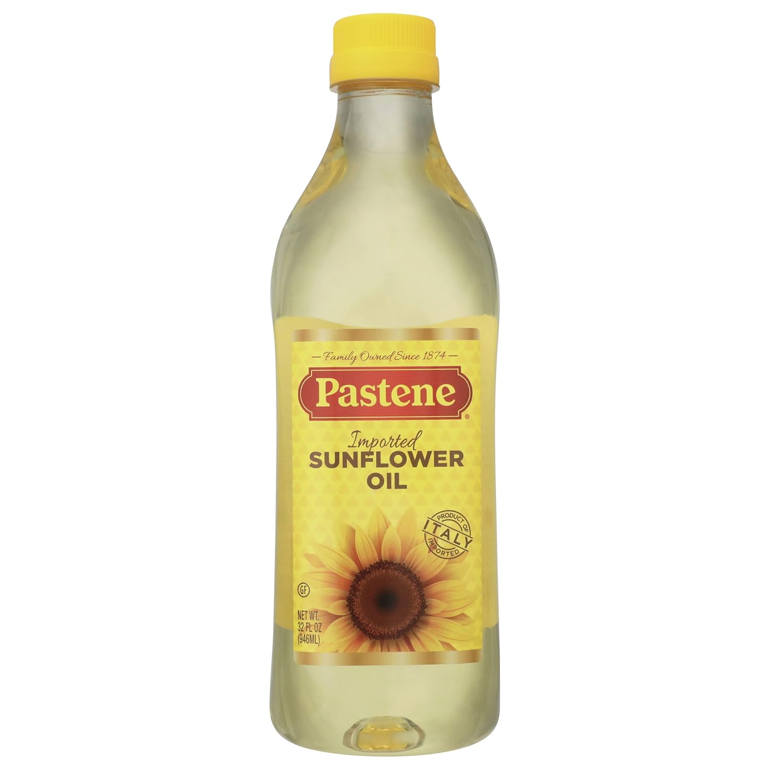 Pastene Sunflower Oil, 32 Ounce (Pack of 6) Pastene Sunflower Oil, 32 Ounce (Pack of 6)