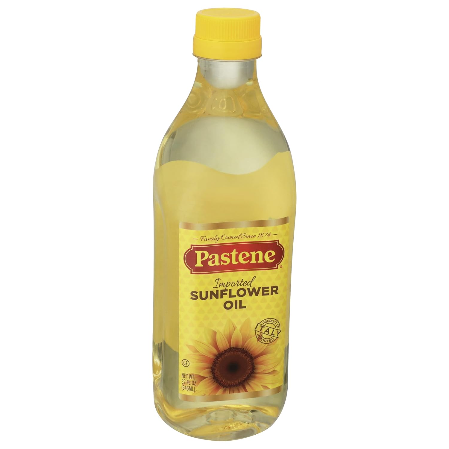 Pastene Sunflower Oil, 32 Ounce (Pack of 6)14