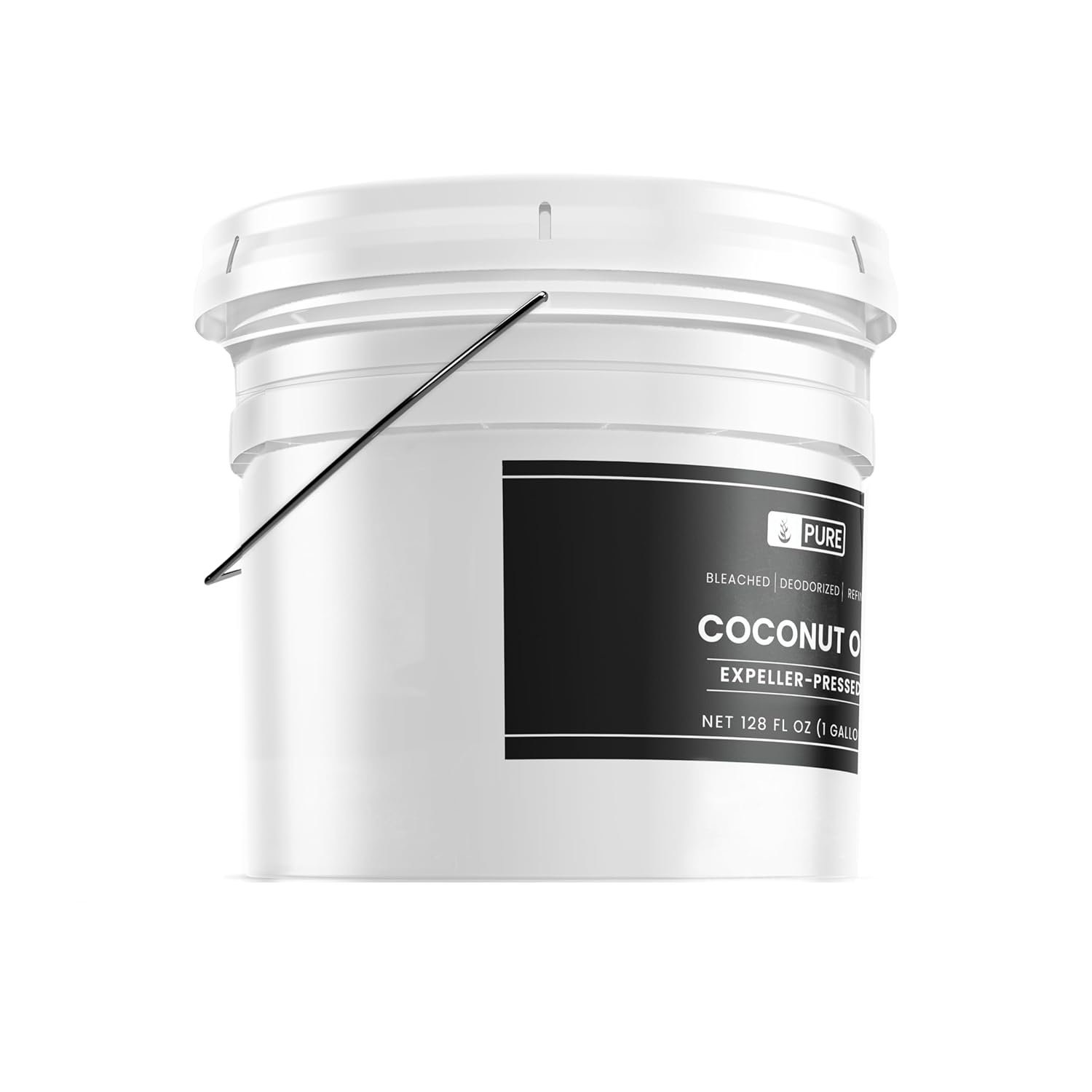 Pure Original Ingredients Coconut Oil (1 Gallon) Hexane-Free & Gluten-Free, Non-Hydrogenated3