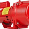 Red Lion RL-SPRK150 115/230 Volt, 1.5 HP, 71 GPM Cast Iron Sprinkler/Irrigation Pump with Thermoplastic Impeller, Red, 97101501