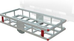 Rockland Aluminum Hitch Cargo Carrier, 500 LBS Capacity, 47.2