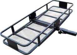 Rockland Steel Folding Hitch Mount Cargo Carrier, 60