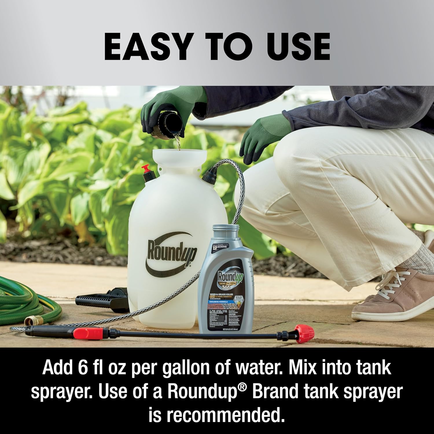 Roundup Dual Action 365 Weed & Grass Killer Plus 12 Month Preventer Concentrate, Kills & Prevents for up to 1 Year, 32 fl.oz.17