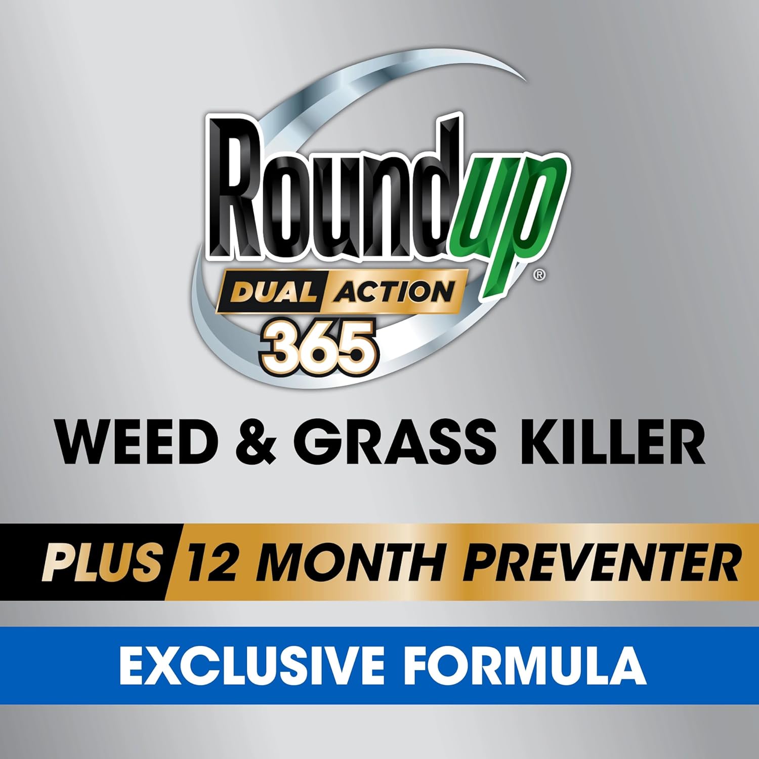 Roundup Dual Action 365 Weed & Grass Killer Plus 12 Month Preventer Concentrate, Kills & Prevents for up to 1 Year, 32 fl.oz.5