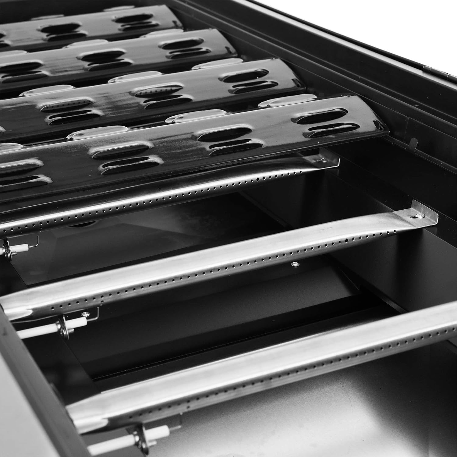 Royal Gourmet 8-Burner Gas Grill, 104,000 BTU Liquid Propane Grill, Independently Controlled Dual Systems, Outdoor Party or Backyard BBQ, Black9
