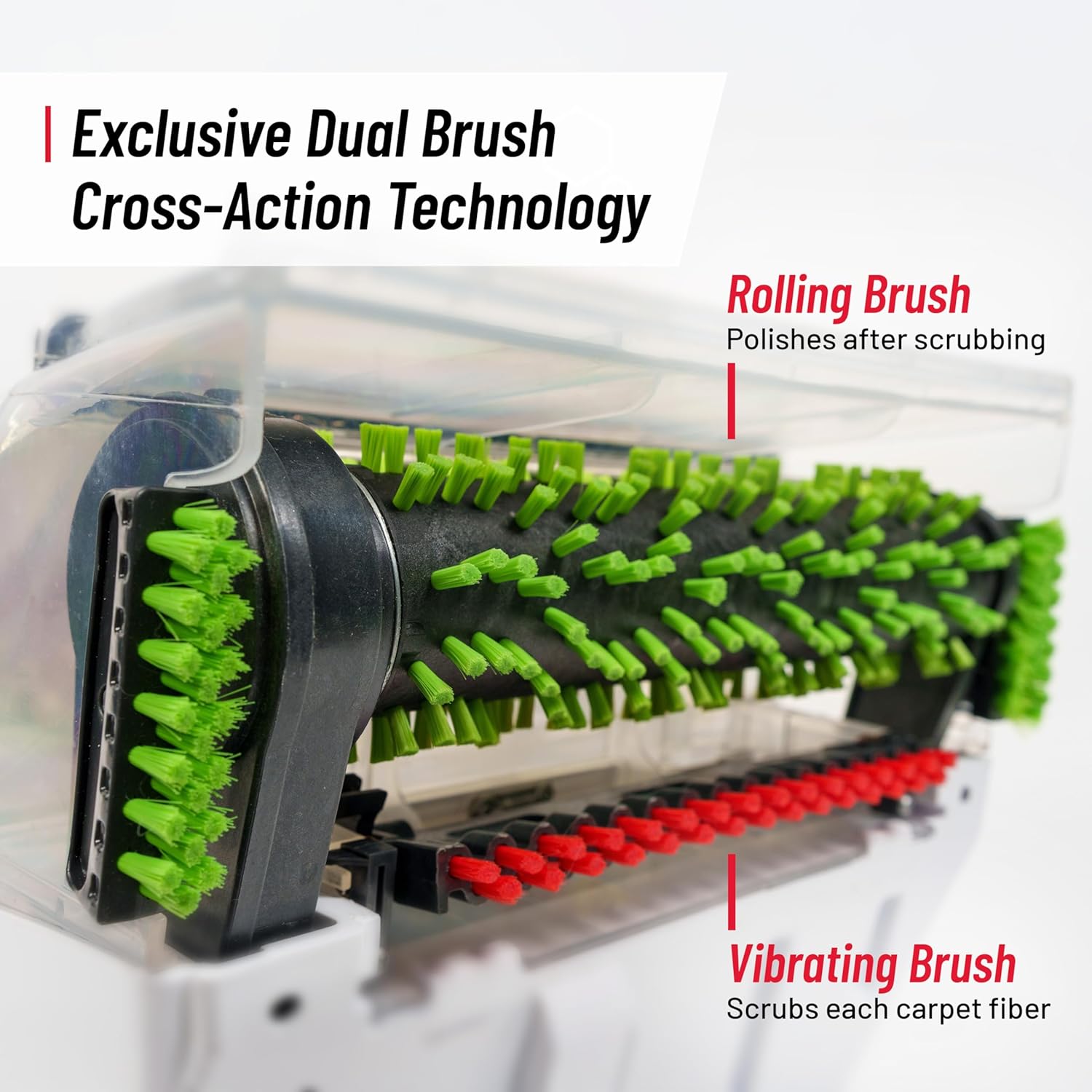 Rug Doctor Pet TruDeep Carpet Cleaner, Pet Upholstery Tool, Best-In-Class Suction Power, Dual Brush Cross-Action Technology for One-Pass Cleaning3