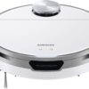 SAMSUNG Jet Bot Robot Cordless Vacuum Cleaner w/ Intelligent Power Control, Precise Navigation, Multi Surface Cleaning for Hardwood Floors, Carpets, Rugs, Anti Hair, VR30T80313W/AA, White