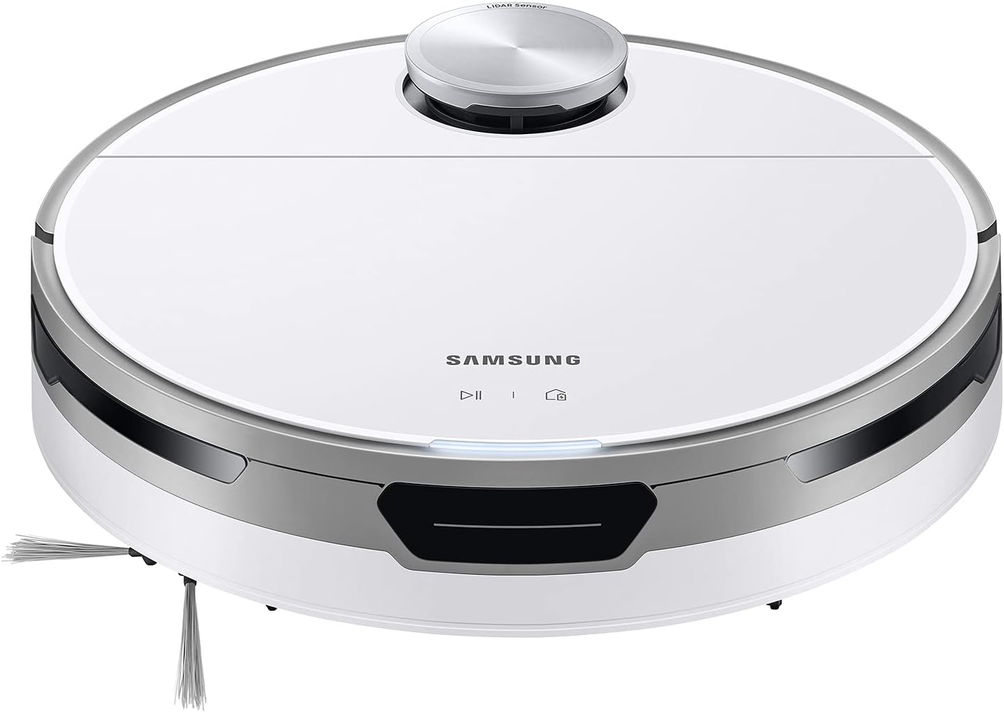 SAMSUNG Jet Bot Robot Cordless Vacuum Cleaner w Intelligent Power Control, Precise Navigation, Multi Surface Cleaning for Hardwood Floors, Carpets, Rugs, Anti Hair, VR30T80313W AA, White SAMSUNG Jet Bot Robot Cordless Vacuum Cleaner w/ Intelligent Power Control, Precise Navigation, Multi Surface Cleaning for Hardwood Floors, Carpets, Rugs, Anti Hair, VR30T80313W/AA, White
