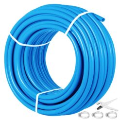 SKYSHALO Pex Tubing, 1 in. 300 ft. Flexible Pipe, Non-Oxygen Barrier, 80-160psi for Hot/Cold Water, Radiant Heating