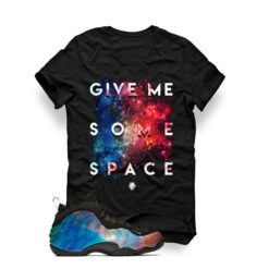 Air Foamposite One Alternate Galaxy Black T-Shirt (Give Me Space) FQ4303-400