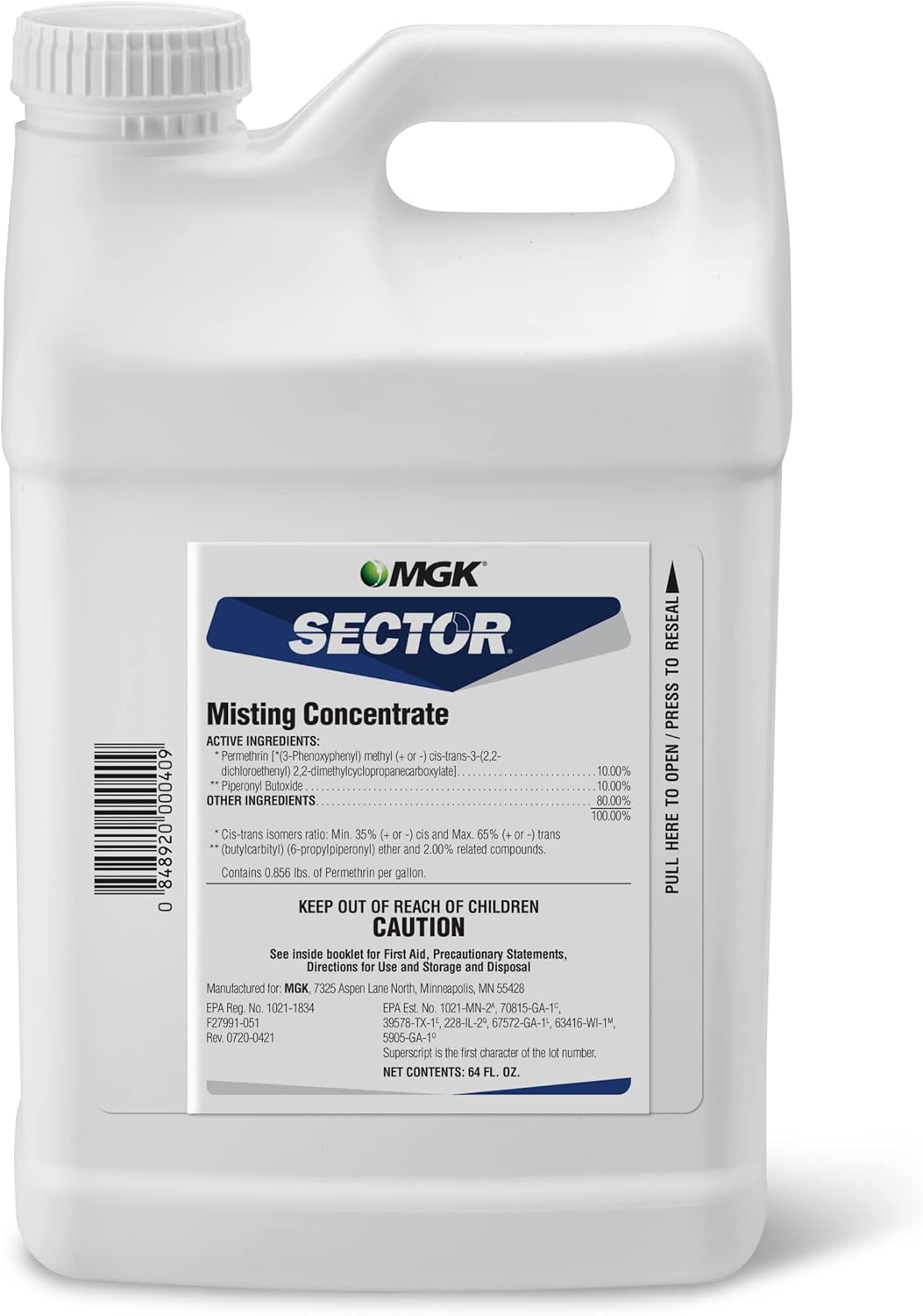 Sector Mosquito Misting System Refill 64 oz MGK1012 Sector Mosquito Misting System Refill 64 oz MGK1012