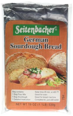 Seitenbacher German Sourdough Bread Mix, 1.3 Pound (Pack of 6)