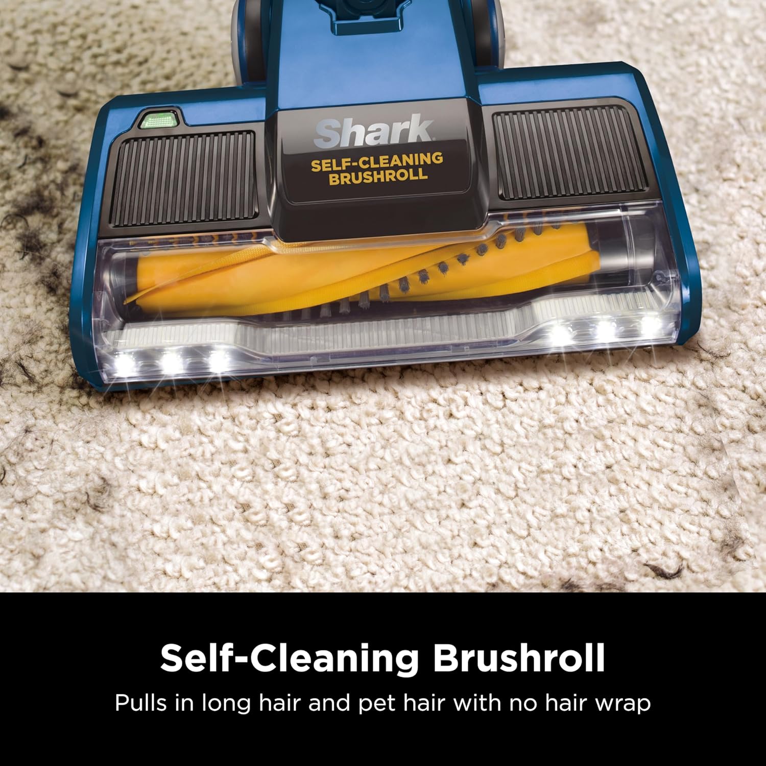 Shark HV343AMZ Rocket Corded Stick Vacuum with Self-Cleaning Brushroll, Lightweight & Maneuverable, Perfect for Pet Hair Pickup, Converts to a Hand Vacuum, Crevice Upholstery Tools, Blue Silver8