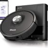 Shark RV2310AE Matrix Self-Emptying Robot Vacuum with Bagless, 45-Day Capacity, Self-Cleaning Brushroll for Pet Hair, No Spots Missed on Carpets & Hard FloorsA, Precision Home Mapping, Wi-Fi, Black