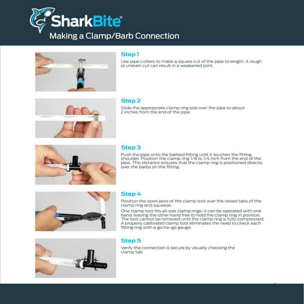 SharkBite U880O100 1 in. x 100 ft. Coil Oxygen Barrier Radiant Heating PEX-C Pipe9
