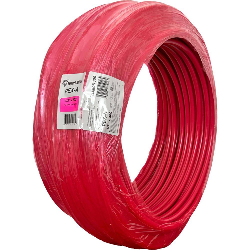 SharkBite UA60R300 1 2 in. x 300 ft. Coil Red PEX-A Pipe9