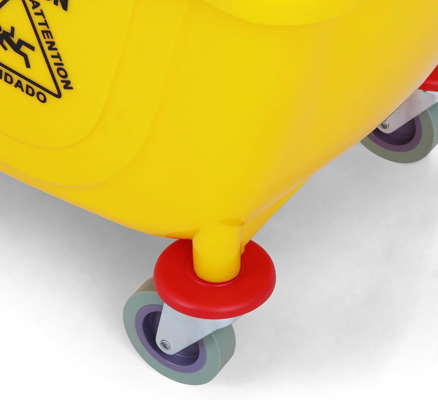Simpli-Magic Commercial Mop Bucket with Side Press Wringer, 36 Quart, New Generation, Yellow0
