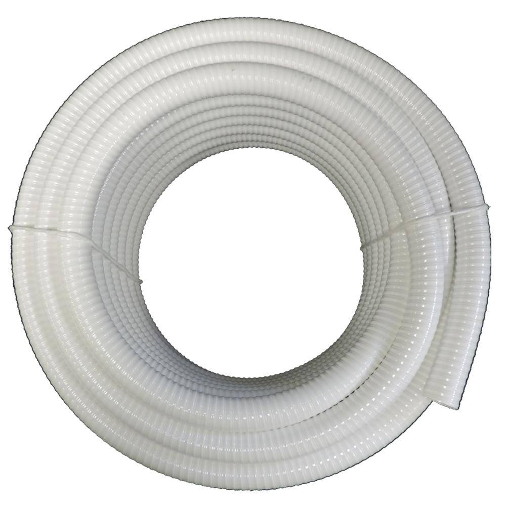 TekTube 2201112100 1-1 2 in. x 100 ft. PVC Schedule 40 White Ultra Flexible Pipe TekTube 2201112100 1-1/2 in. x 100 ft. PVC Schedule 40 White Ultra Flexible Pipe