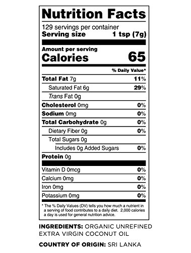Terrasoul Superfoods Extra Virgin Organic Coconut Oil, 4 Pounds (Glass Jar) Pack of 22