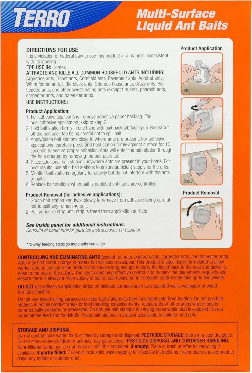 Terro T334B Liquid Ant Baits Indoor - Terro Ant Trap and Bait Stations - 20 Liquid Traps17