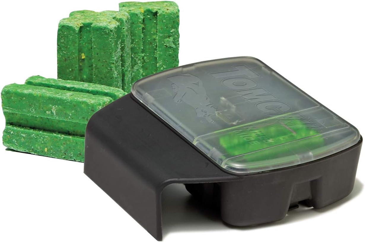 Tomcat Kid Resistant Mouse Killer Refillable Bait Station, 6 Pack1
