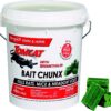 Tomcat with Bromethalin Bait Chunx Pail, Rat and Mice Control for Agricultural Use and Professional Applicators, 4 lbs.