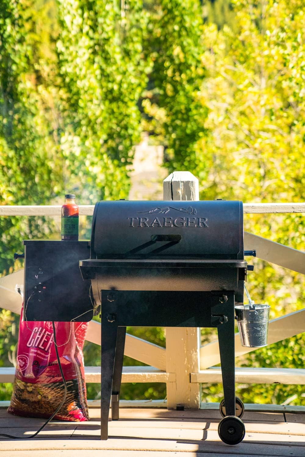 Traeger Grills TFB30KLF Tailgater 20 Portable Electric Wood Pellet Grill and Smoker – Foldable Legs, 6-in-1 Versatility, 300 sq. in. Cooking Space for Tailgating, Camping, and Outdoor BBQ0