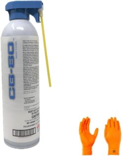 USA Supply CB-80 Synergized Aerosol Insecticide 17oz | Premium USA Supply Gloves for Safe Eradication