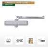 Universal Hardware UH4051 Medium-Duty Aluminum Commercial Door Closer