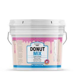 Unpretentious Raised Donut Mix, 1 Gallon, Baking & Frying, Light & Fluffy, Tender & Flaky