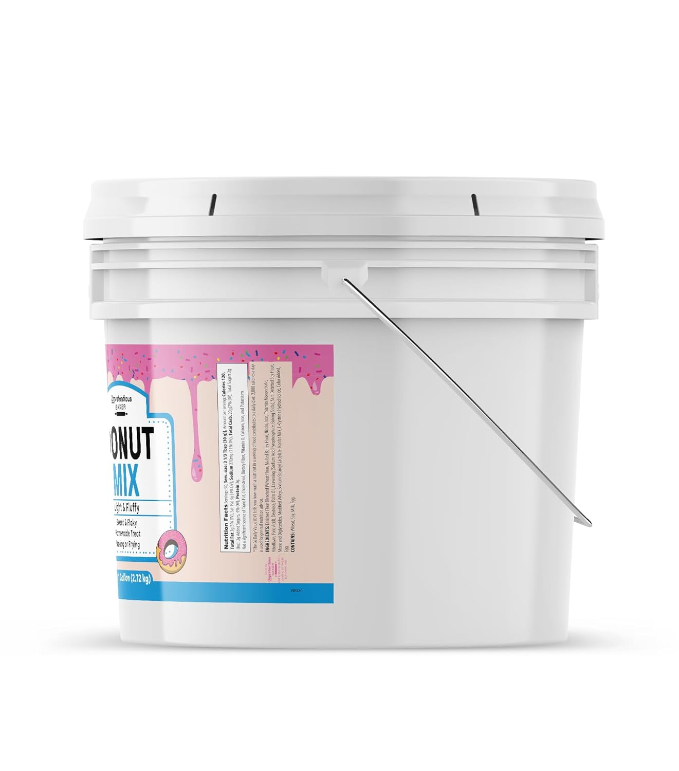 Unpretentious Raised Donut Mix, 1 Gallon, Baking & Frying, Light & Fluffy, Tender & Flaky3