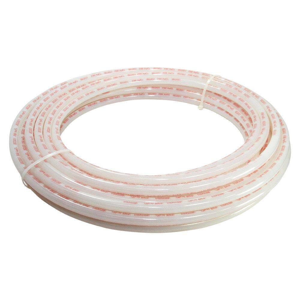 Uponor F4240750R AquaPEX 3 4 in. x 100 ft. White with Red Print PEX-A Expansion Pipe4