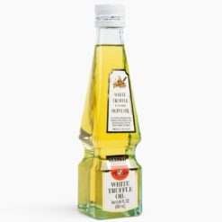 Urbani Truffles White Truffle Oil 8 Fl Oz, Olive Oil Infused w/Authentic Italian White Truffles, Gourmet Finishing & Flavored Oils for Cooking Pasta, Salads, Pizza, Fish, Meat, All-Natural & Vegan