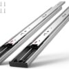 VEVOR 6 Pairs Soft Close Drawer Slides 14 16 18 20 22 24 Inch Heavy Duty Side Mount Rails,Ball Bearing Full Extension Noiseless Dresser Drawer Slides, 100 Lbs Load Capacity(6 Pairs, 22 Inch)