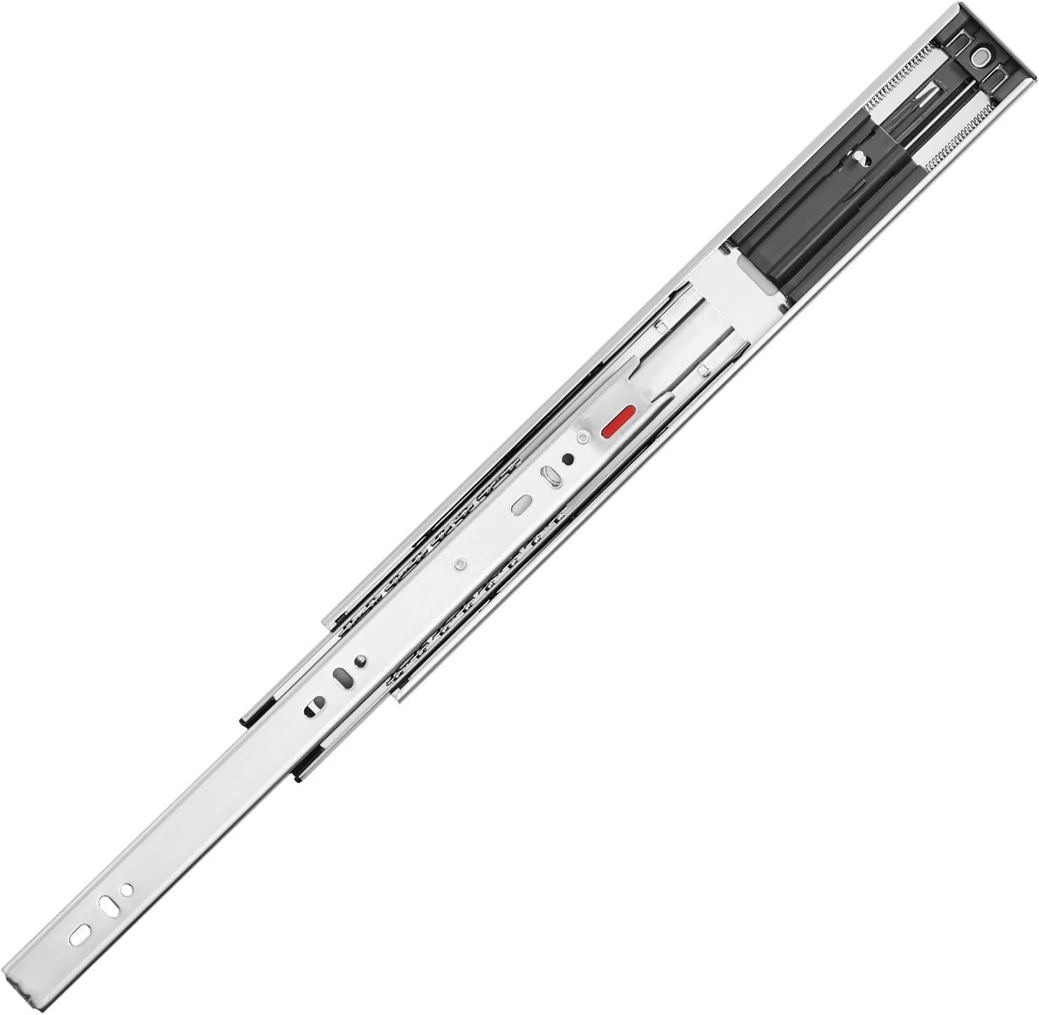 VEVOR 6 Pairs Soft Close Drawer Slides 14 16 18 20 22 24 Inch Heavy Duty Side Mount Rails,Ball Bearing Full Extension Noiseless Dresser Drawer Slides, 100 Lbs Load Capacity(6 Pairs, 22 Inch)1