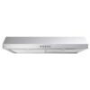 Vissani QR254S Caprelo 30 in. 320 CFM Convertible Under Cabinet Range Hood in Stainless Steel with LED Lighting and Charcoal Filter