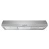 Vissani QR354SY Caprelo 36 in. 320 CFM Convertible Under Cabinet Range Hood in Stainless Steel with LED Lighting and Charcoal Filter