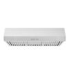 Vissani Sarela 30 in. W x 7 in. H 500CFM Convertible Under Cabinet Range Hood in Stainless Steel with LED Lights and Filter