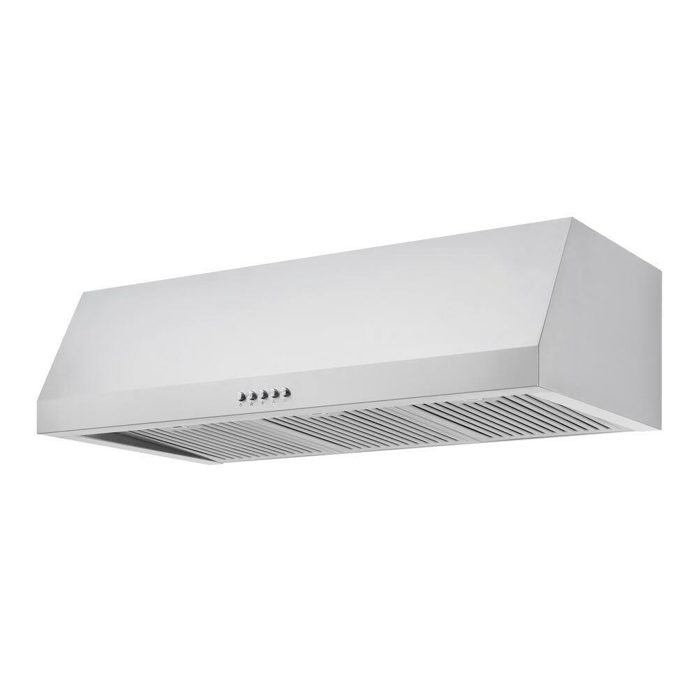 Vissani Sarela 30 in. W x 7 in. H 500CFM Convertible Under Cabinet Range Hood in Stainless Steel with LED Lights and Filter2