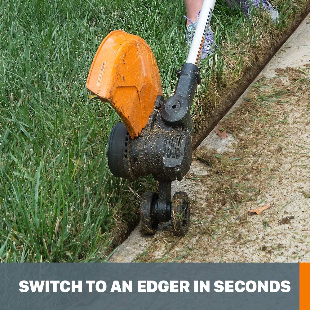 WORX WG927 40V 13 Cordless String Trimmer Edger + Leaf Blower Combo Kit, Batteries & Charger Included11