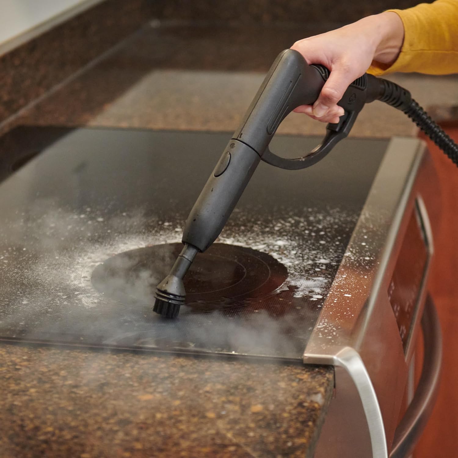 Wagner Spraytech 0282014 915e On-Demand Steam Cleaner & Wallpaper Removal, Multipurpose Power Steamer, 18 Attachments Included (Some Pieces Included in Storage Compartment) For Floor13